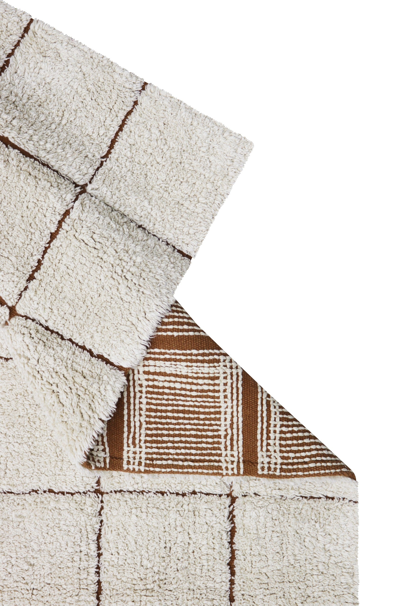 Washable Cotton Rug Mosaic, 120x160 cm