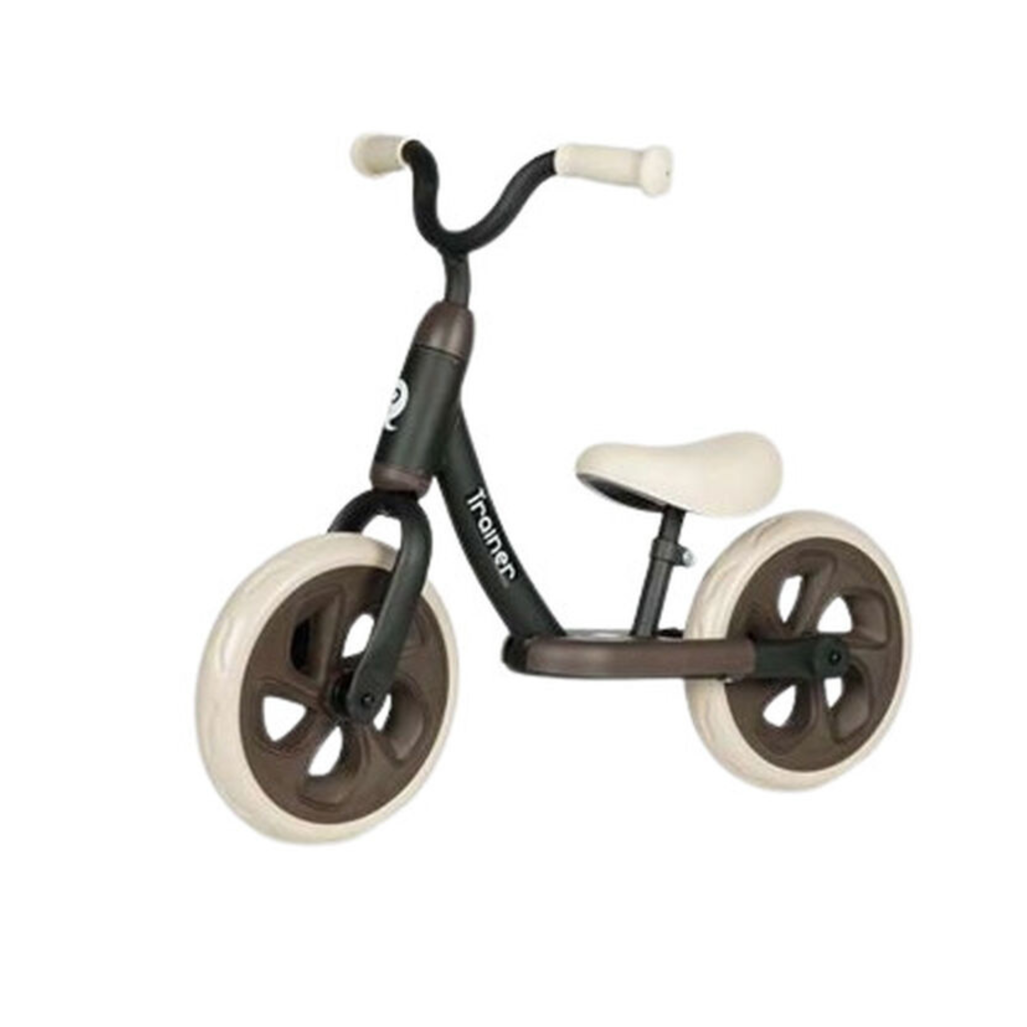 Bērnu balansa velosipēds Trainer – Melns