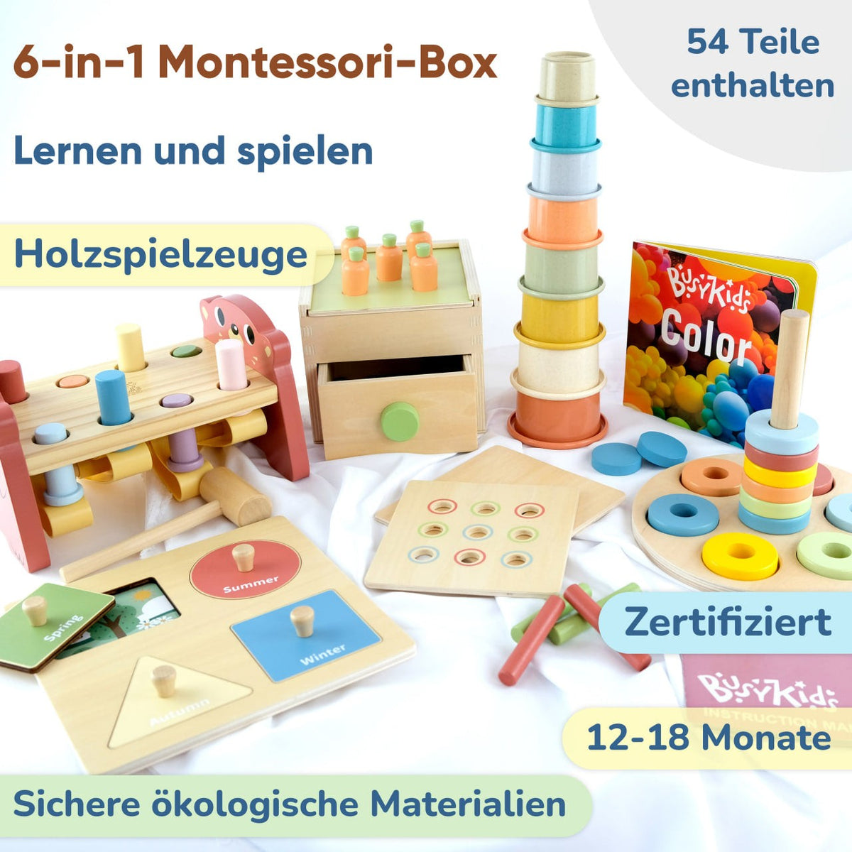 Montessori Play Box #1 – 12–18 Months
