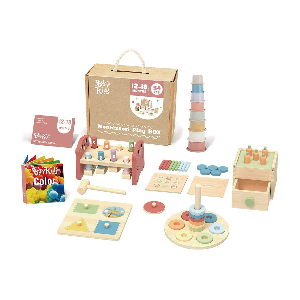 Montessori Play Box #1 – 12–18 Months
