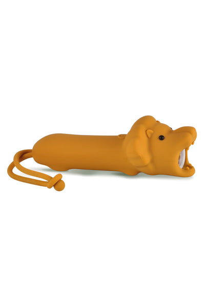 Lampe Torche Enfant Lion En Silicone - Rechargeable USB-C, 4 Modes Lumineux - Cadeau Pour Enfants 3 Ans Et Plus