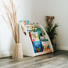 Modular Montessori Bookshelf With Book Storage - 4 Shelves