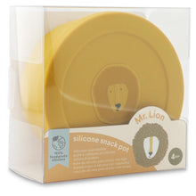 Silicone Snack Container with Lid - Mr. Lion